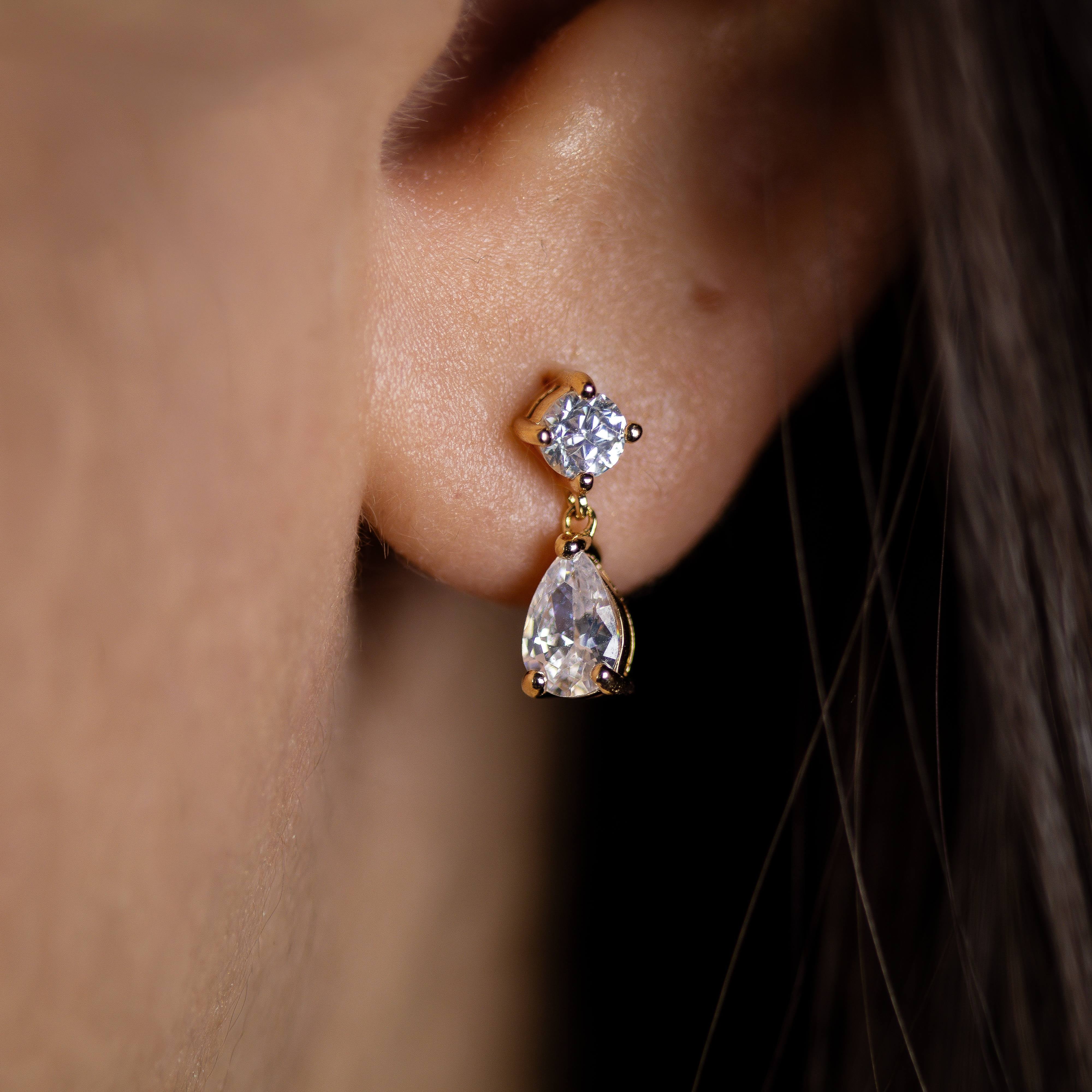 Boucles d'oreilles Cascade