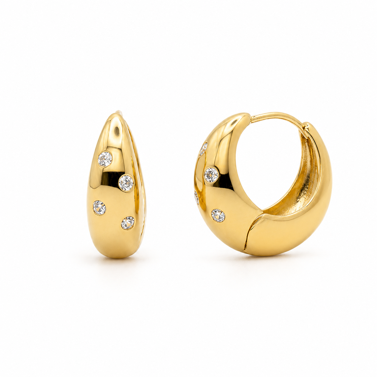 Boucles d'oreilles Empreinte