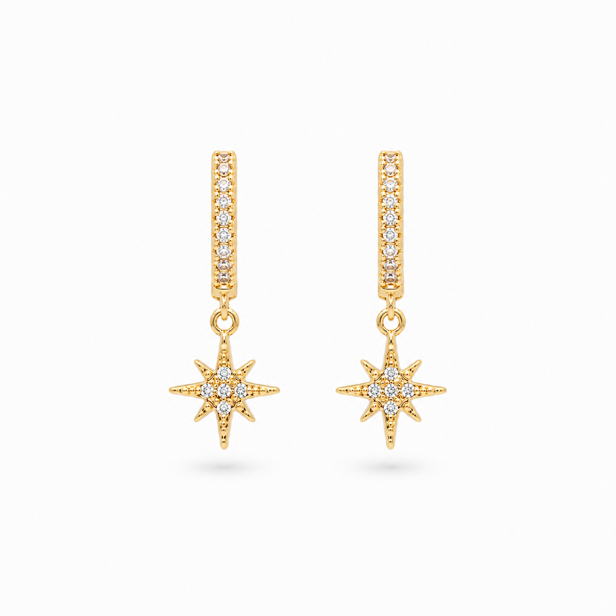 Boucles d'oreilles Étoile